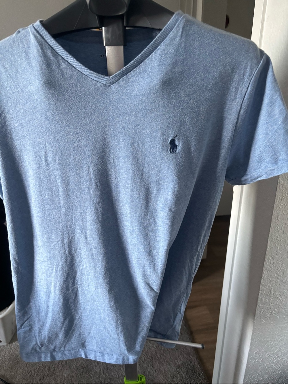 Polo by Ralph Lauren Sky Blue V-Neck Tee